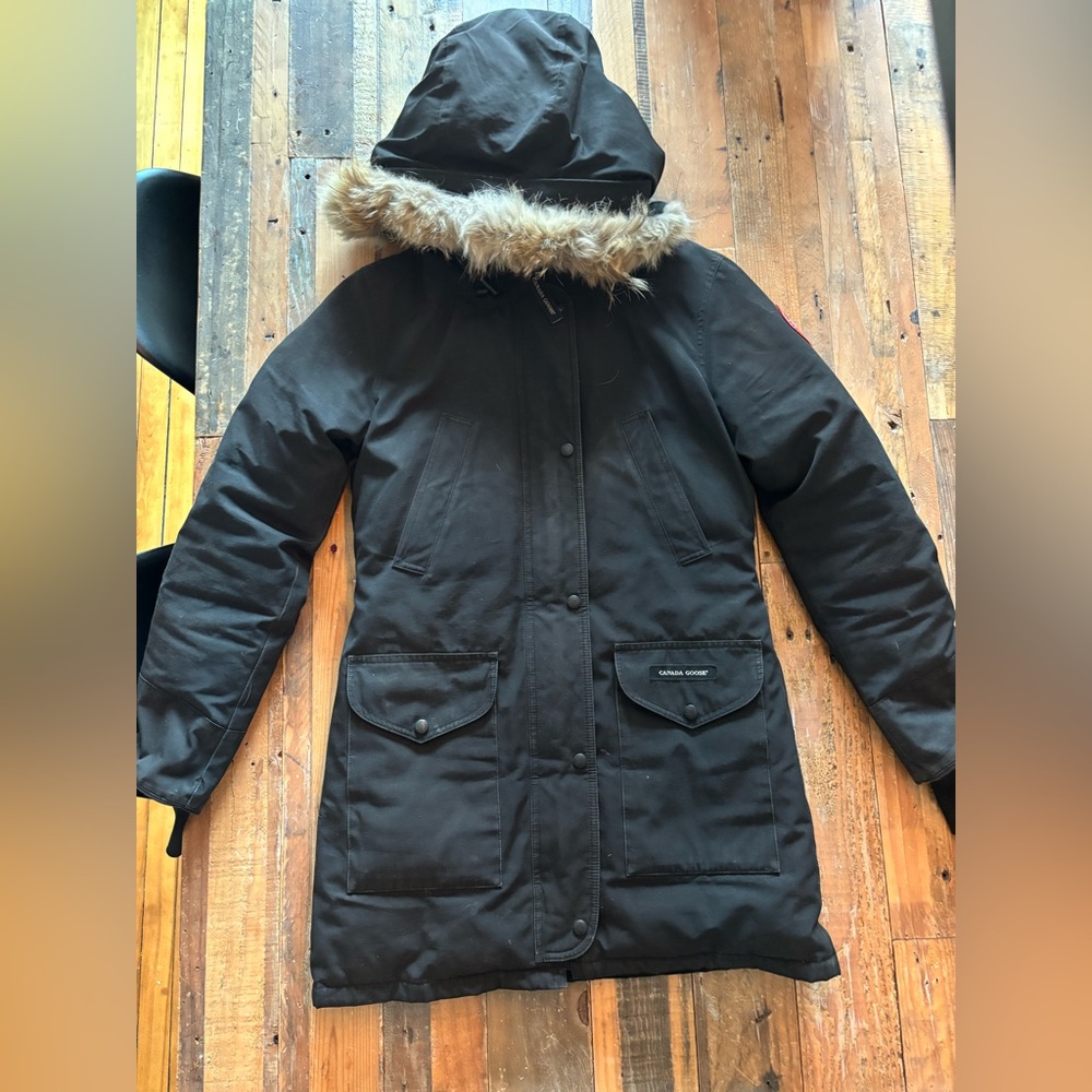 Canada Goose Women’s Trillium Parka - Size Small (Black)